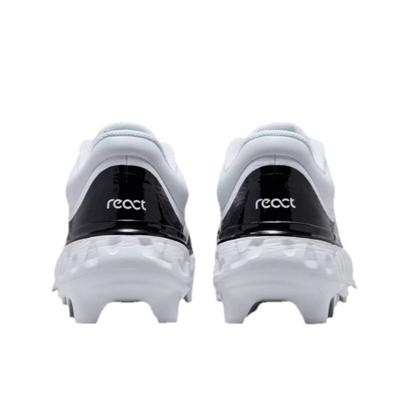 NIKE ALPHA HUARACHE ELITE 4 LOW MCS BASEBALL CLEATS WHITE Size 10.5 [FD6255-101] - Picture 5 of 8